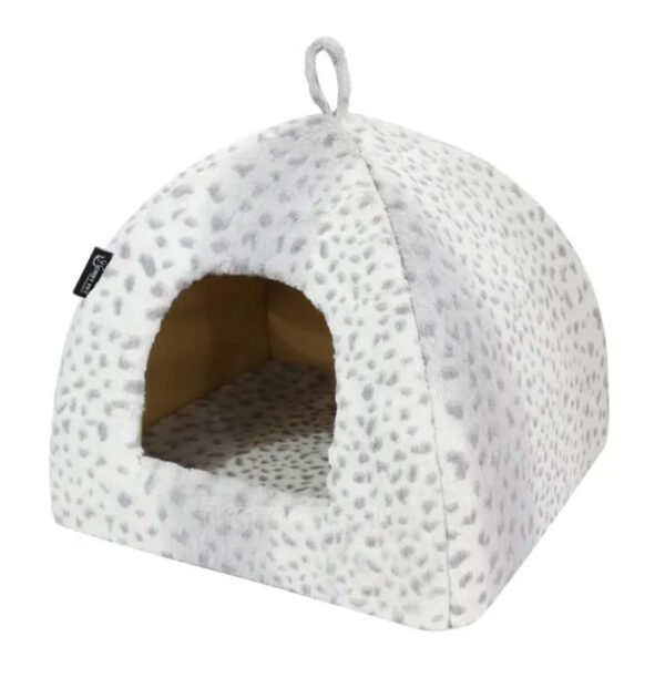 Cat House Leopard Grey 1