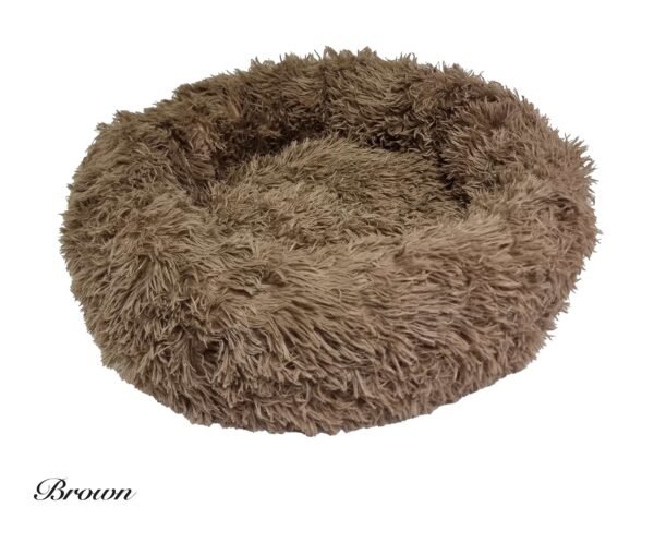 Dog & Cat Ring Doughnut Bed Super Soft Plush