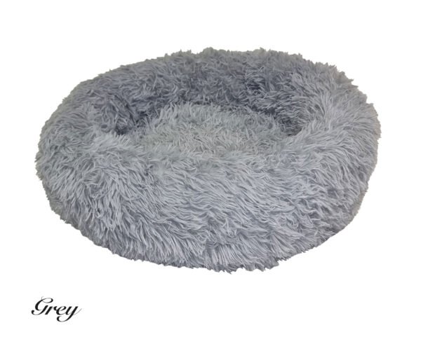 Dog & Cat Ring Doughnut Bed Super Soft Plush