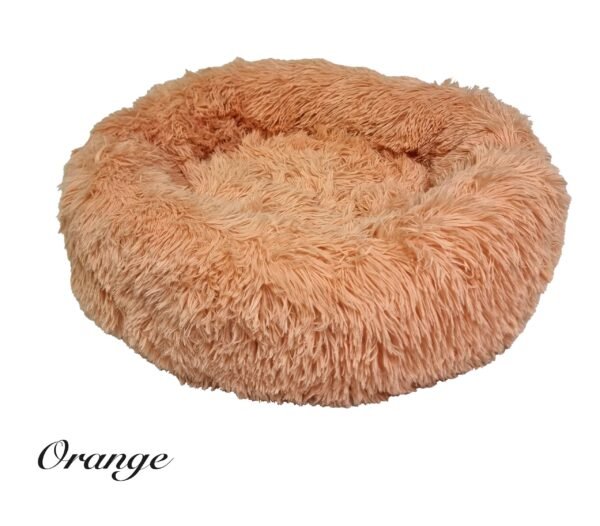Dog & Cat Ring Doughnut Bed Super Soft Plush