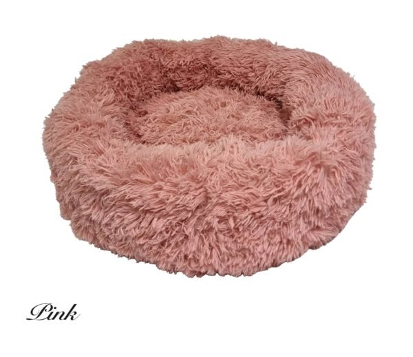Dog & Cat Ring Doughnut Bed Super Soft Plush