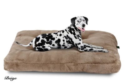 Soft and Cosy Rectangle Dog Mattress with Luxury Plush Fabric