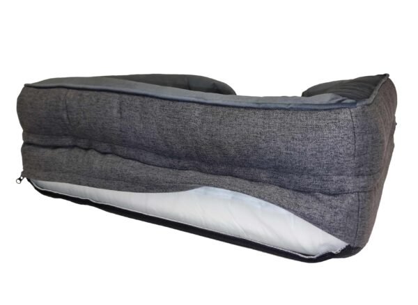 Orthopedic Memory Foam Luxury Suede Sofa Bed
