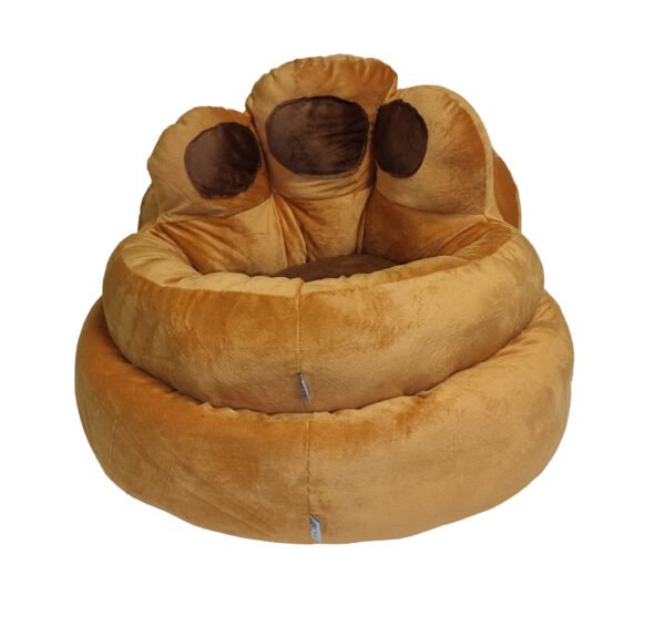 Dog Paw Nest Bed with High Quality Soft Material