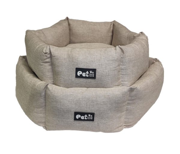 Dog Bed Oval with High Quality Matiral and Removable Cushion