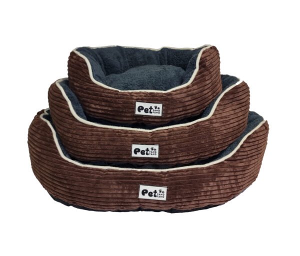 Dog & Cat Bed - Super Soft Plush with removable soft cushion