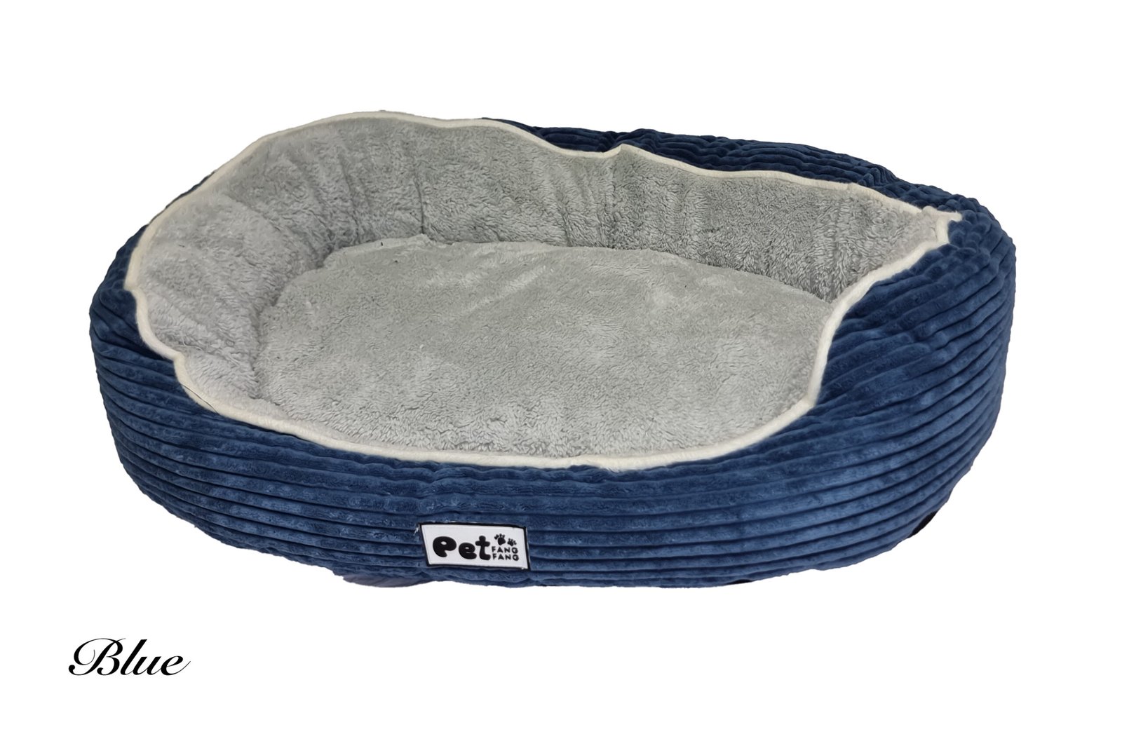 Dog & Cat Bed - Super Soft Plush with removable soft cushion