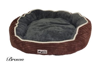 Dog & Cat Bed - Super Soft Plush with removable soft cushion