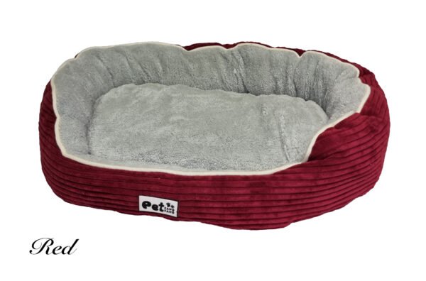 Dog & Cat Bed - Super Soft Plush with removable soft cushion