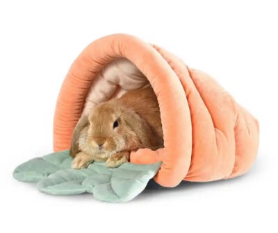 Rabbit Carrot Hideaway Bed