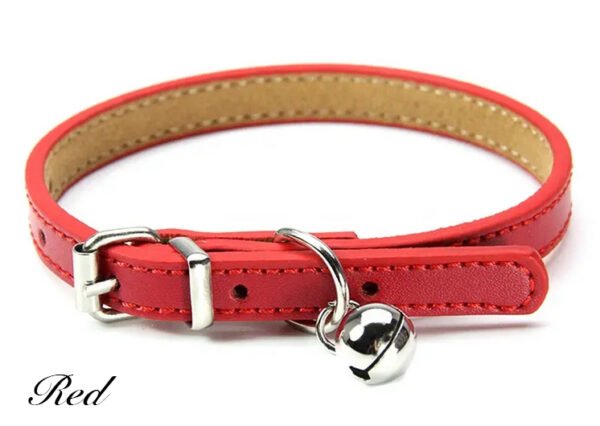 Luxury Cat Collars Genuine Leather High Quality - Image 2