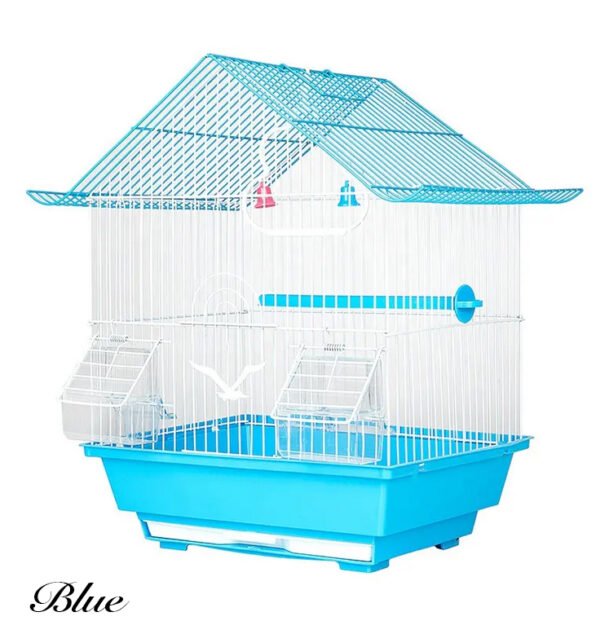 Bird Cage with Perch, Swing and Drinking Bottle
