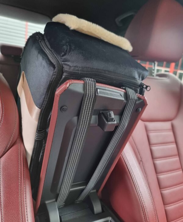 Luxury Super Soft Fabric Car Seat With Soft Plush Cushion
