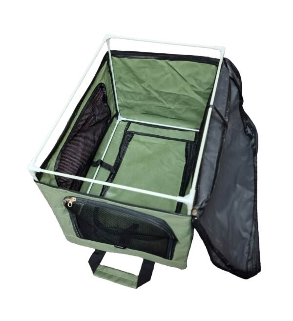 Carrier for Cat & Small Dog with Durable Water Resistant Fabric