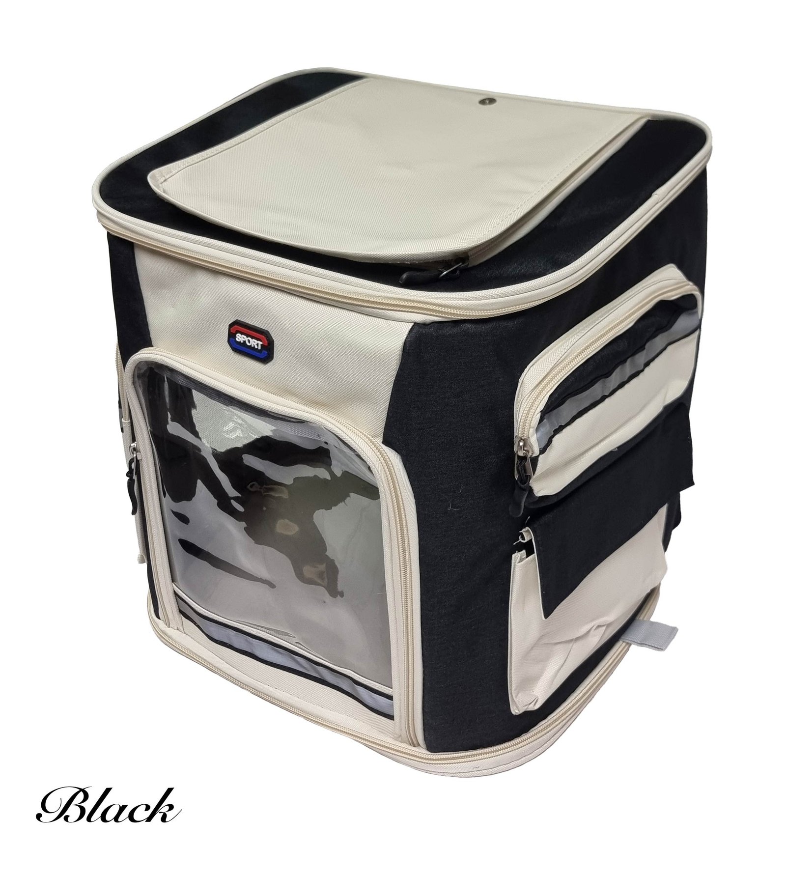 Carrier Tall Backpack for Cat & Small Dogs