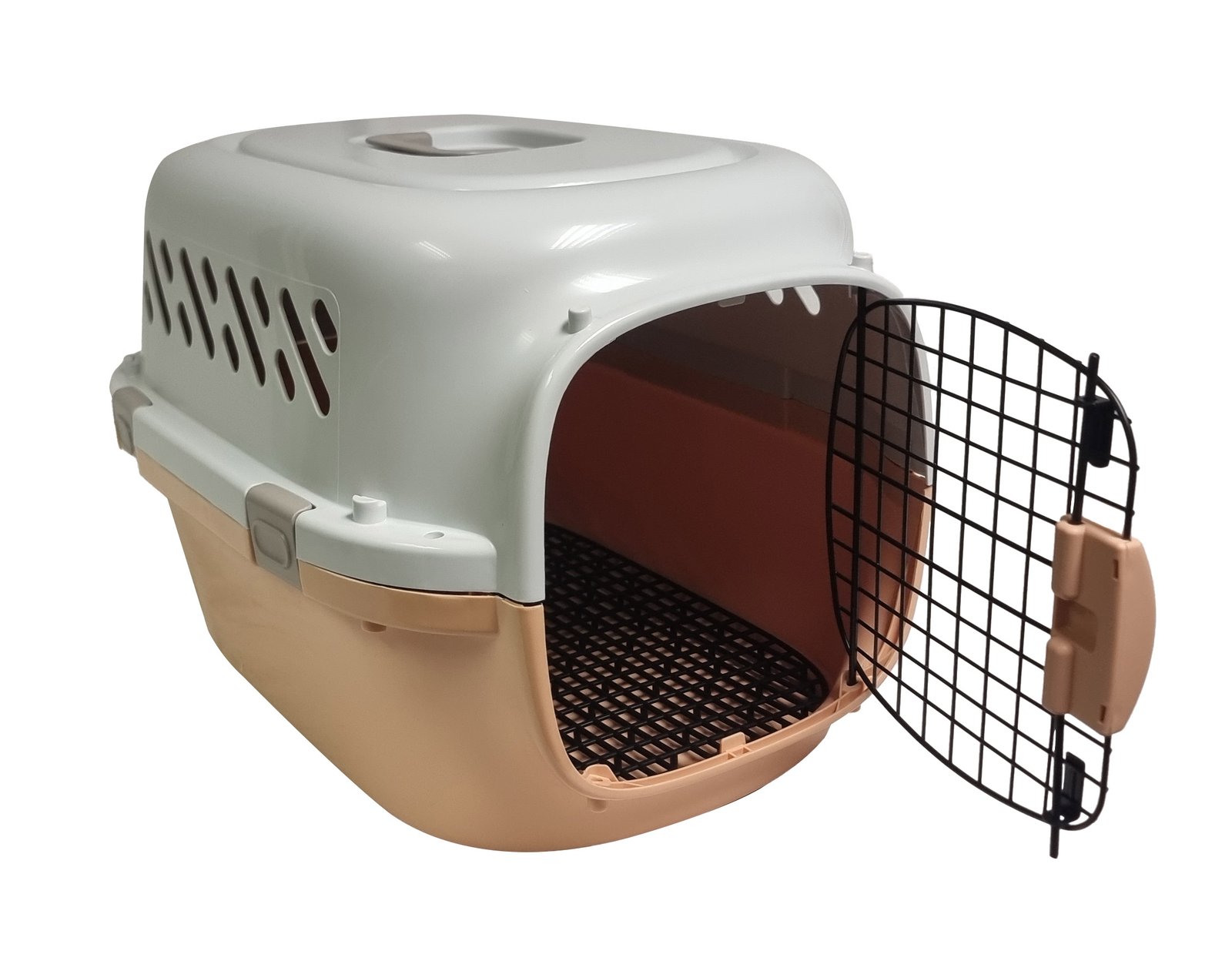 High Quality Strong Cat & Small Dog Plastic Carrier