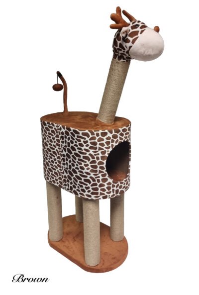 Cat Igloo Giraffe Nest and Scratch Post