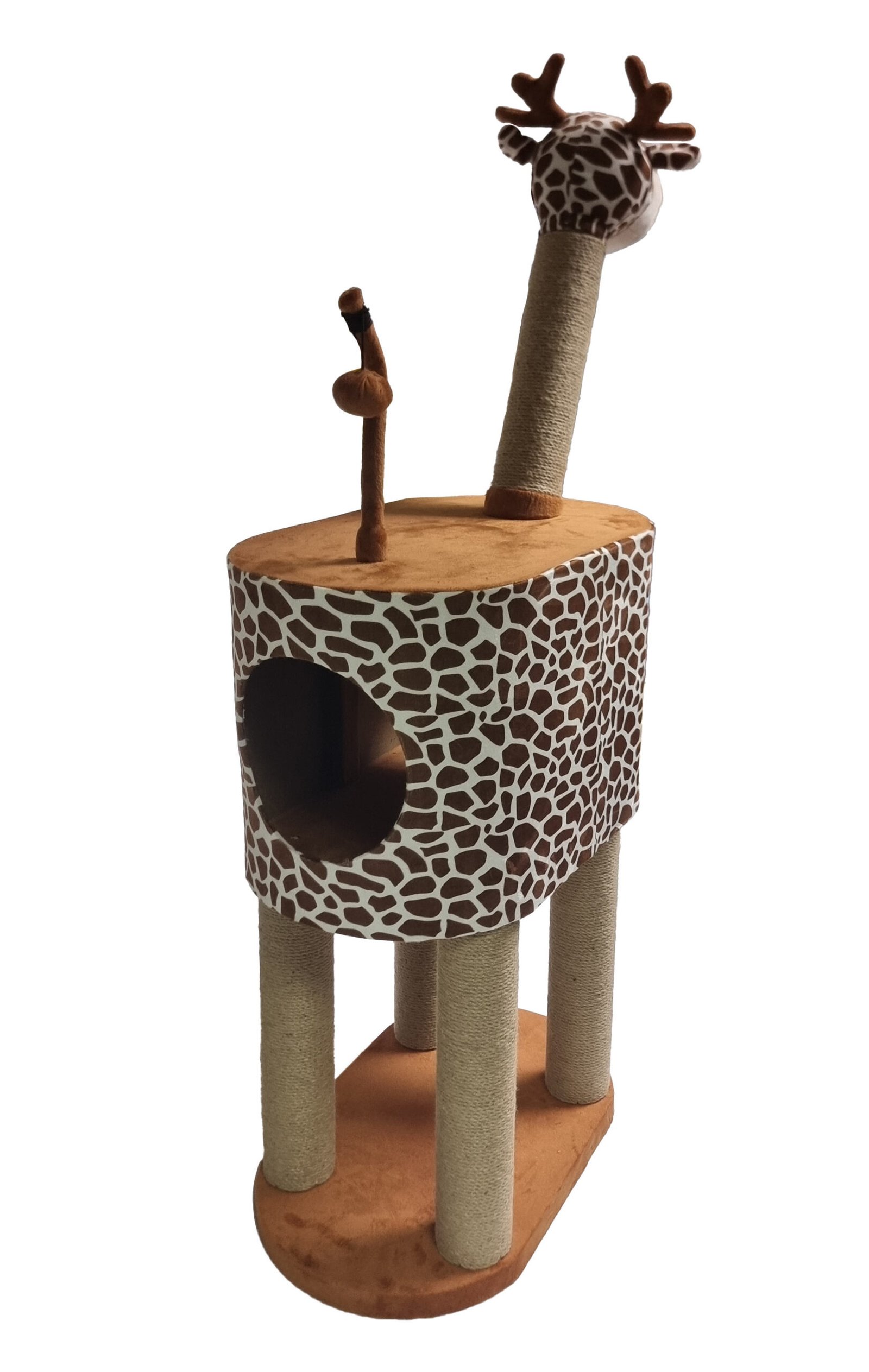 Cat Igloo Giraffe Nest and Scratch Post