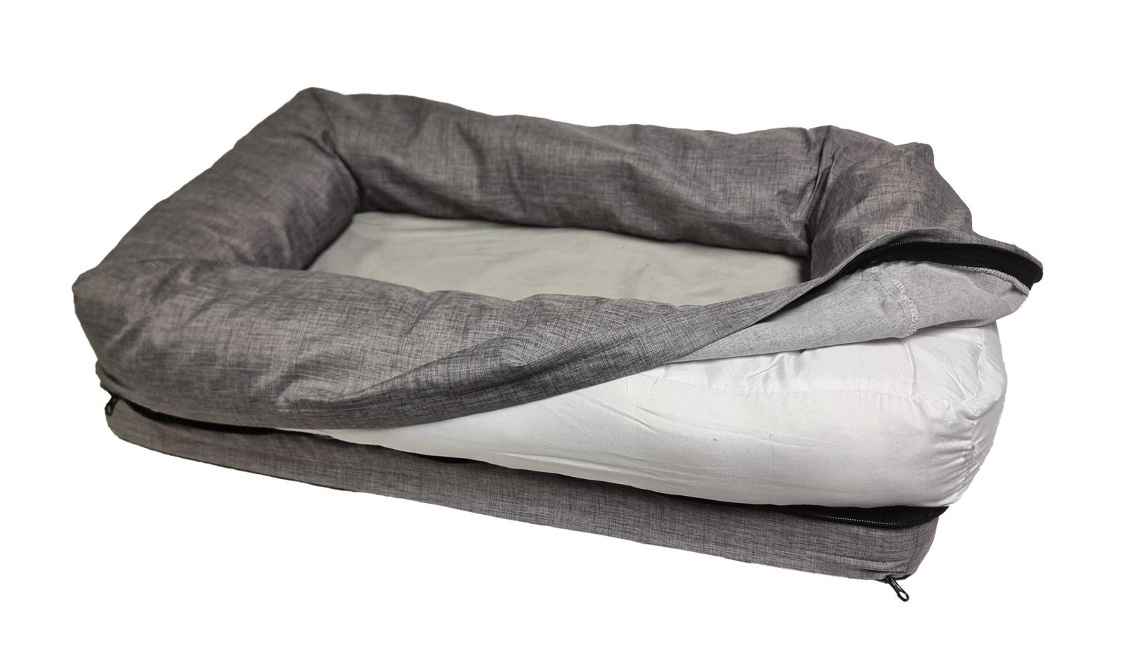 Dog Bed with 4 Sides and Ample Filling