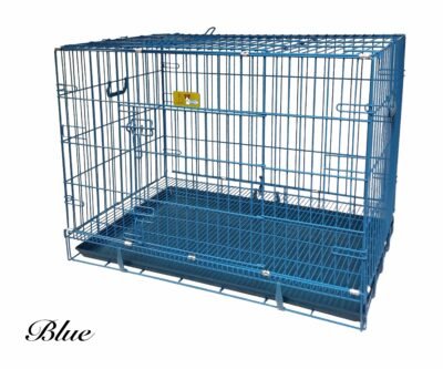 Dog Cage with Easy Clean Tray