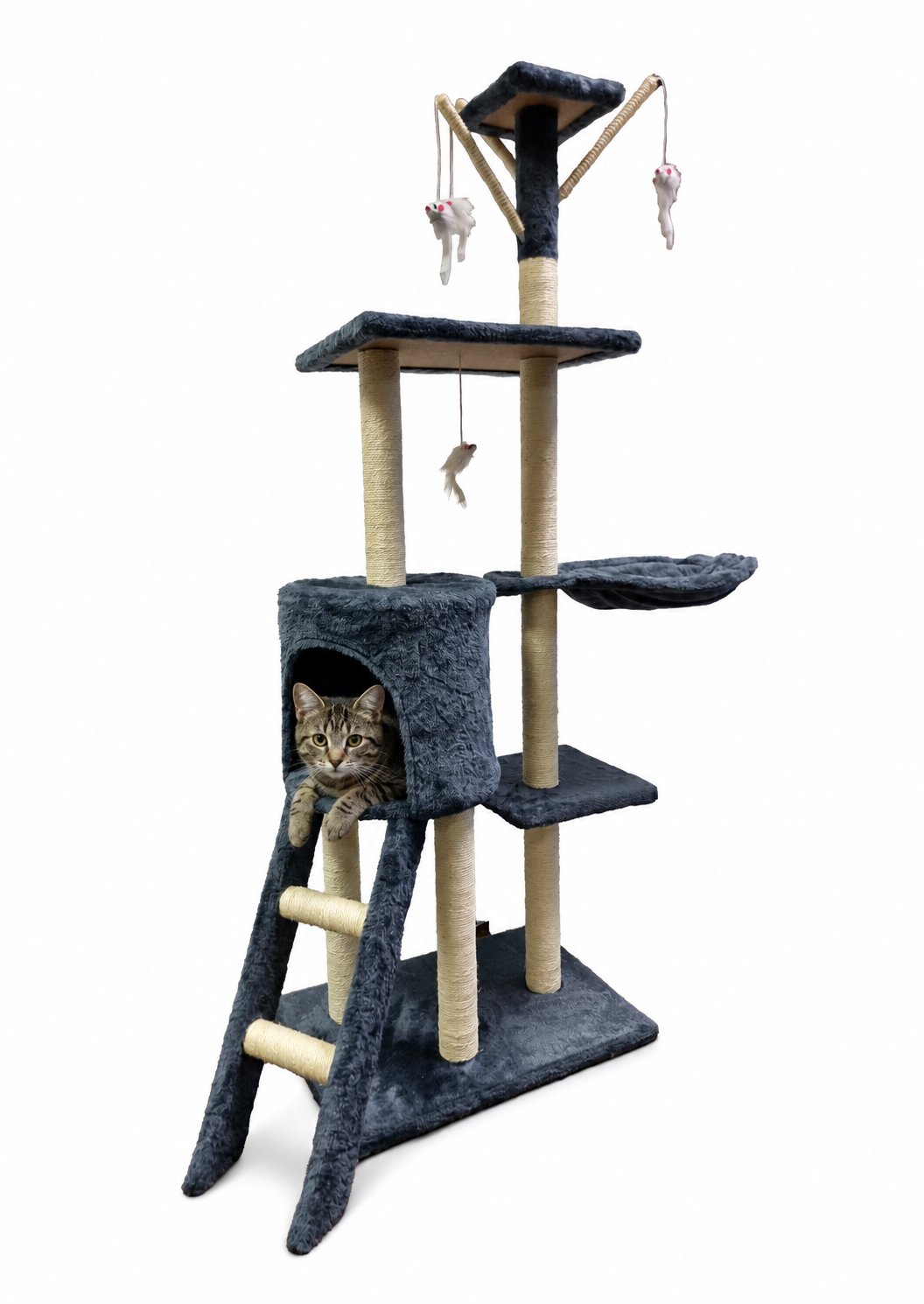 Cat Multi level nest tree and Scratch Post
