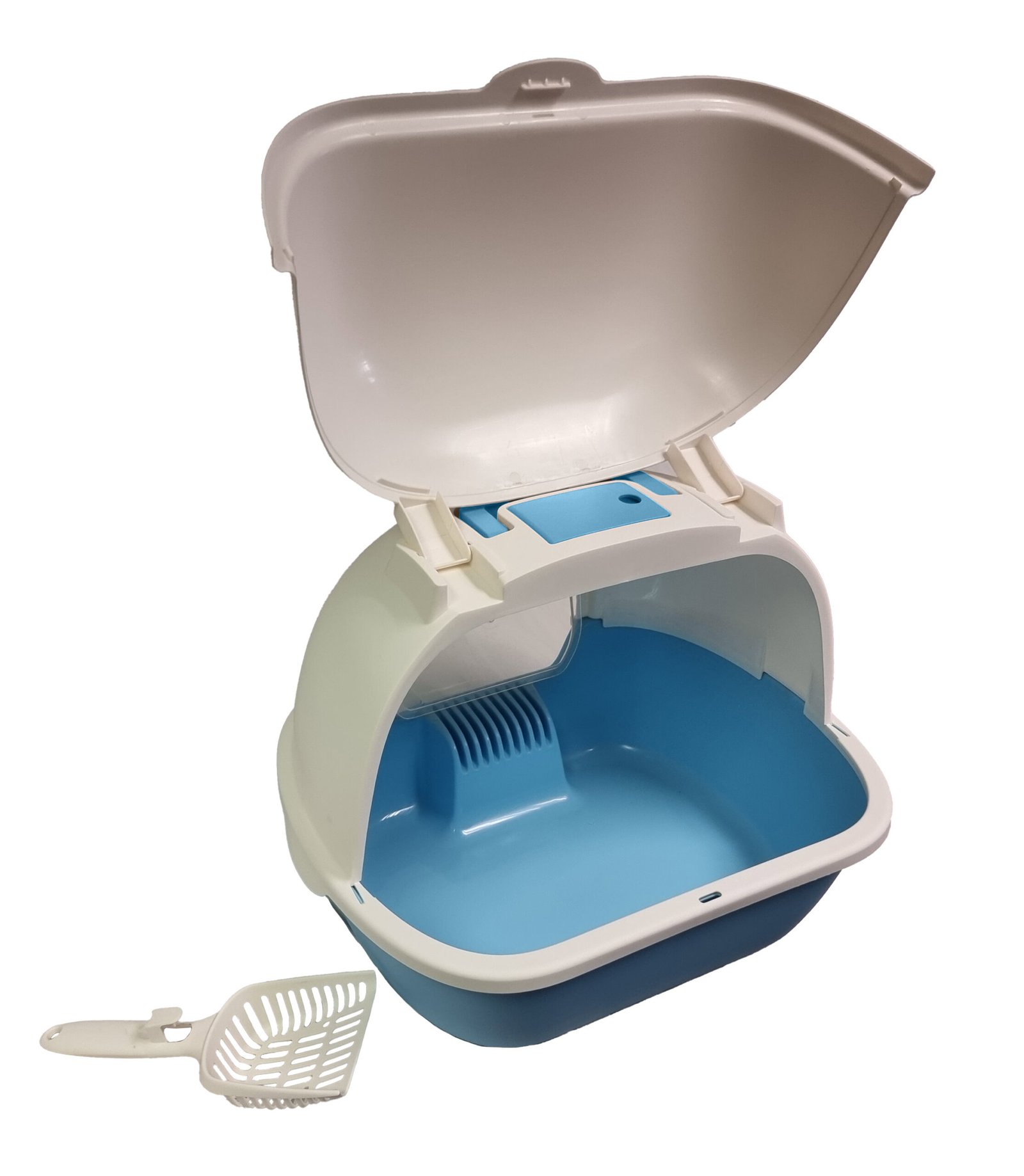 Cat Litter Box with Fully Enclosed Cat Toilet