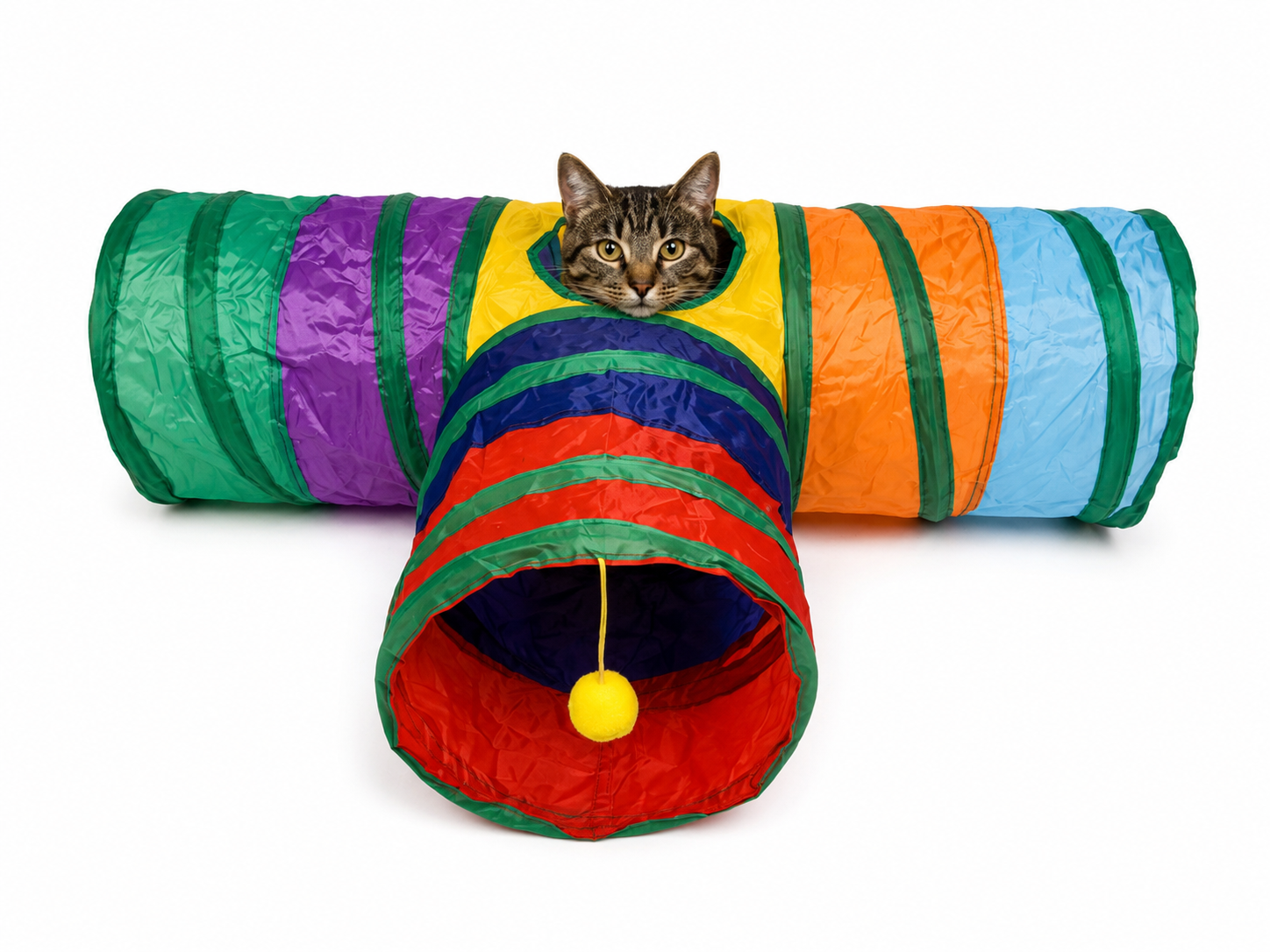 3-Way Cat Play Tunnel