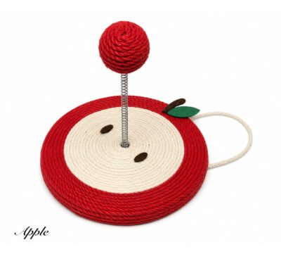 Cat Scratcher & Interactive Spring Ball Toy
