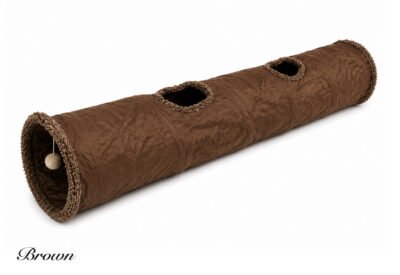 Soft Interactive Plush Cat Tunnel