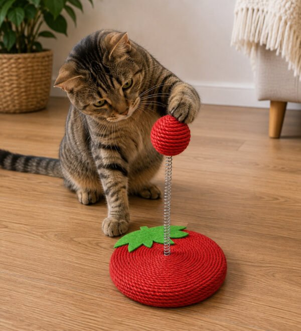 Interactive Spring Cat Toy