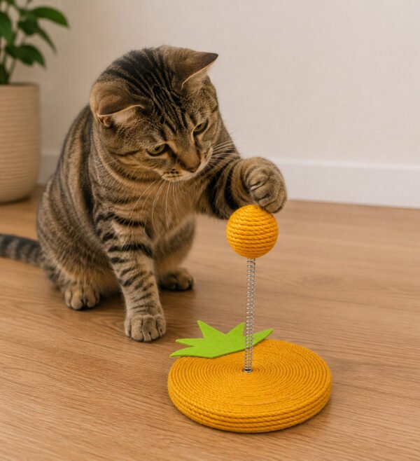 Interactive Spring Cat Toy