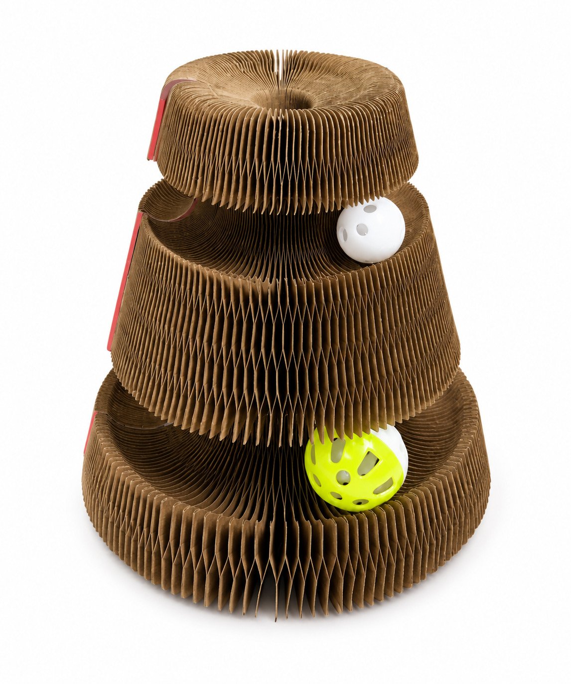 Interactive Cardboard Cat Scratcher & Toy